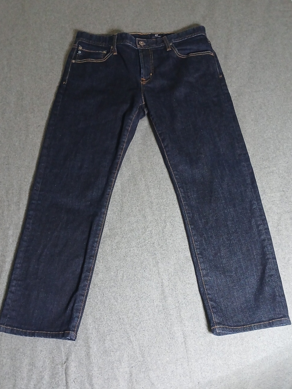 Adriano Goldschmied Straight-Leg Men's Jeans in Dark Indigo 32x28